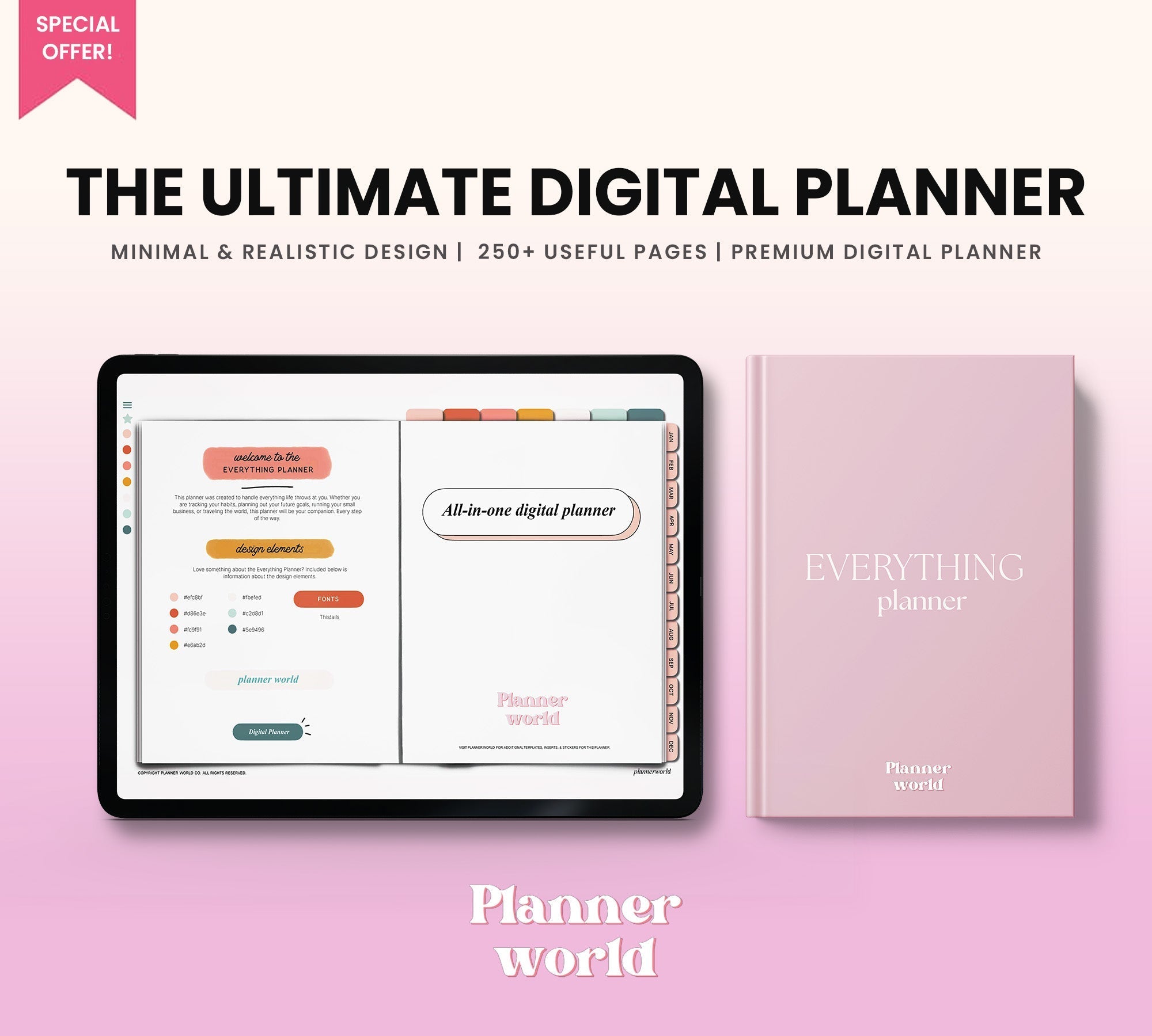 Everything Planner - The Ultimate Digital Planner – Planner World